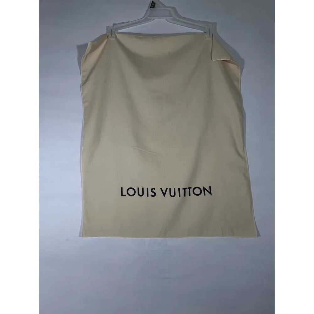 Louis Vuitton Dust Bag Beige Monogram Storage Pouch Authentic Luxury Accessory L